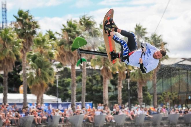 Water-ski show at 2016 Festival of Sails ©  Salty Dingo